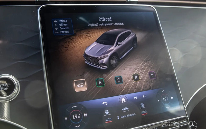 Mercedes-Benz EQS cena 479900 przebieg: 6296, rok produkcji 2022 z Wolsztyn małe 211